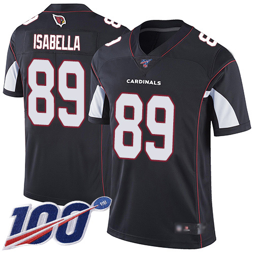 Arizona Cardinals Limited Black Men Andy Isabella Alternate Jersey NFL Football #89 100th Season Vapor Untouchable